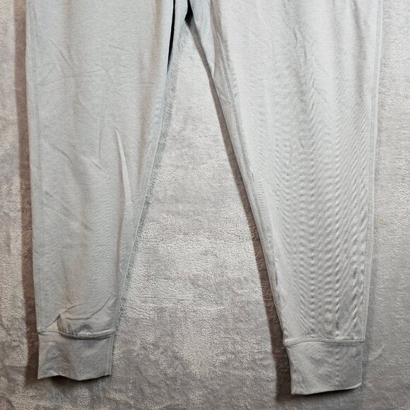 Vuori Mens M The Rise and Shine Performance Jogger Pants Light Gray zip pockets - Picture 8 of 13